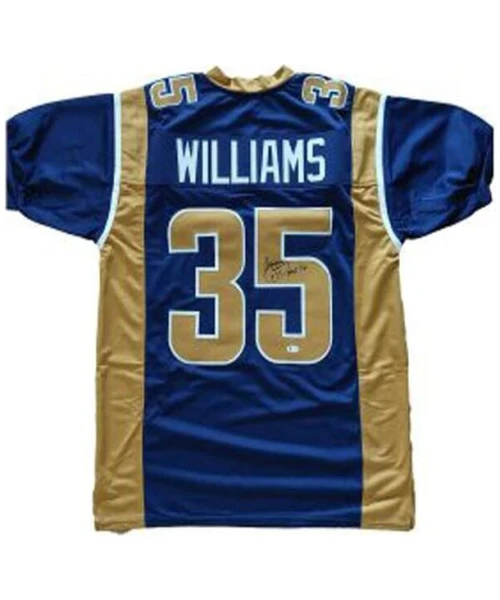 Aeneas Williams Signiertes LA Rams Jersey