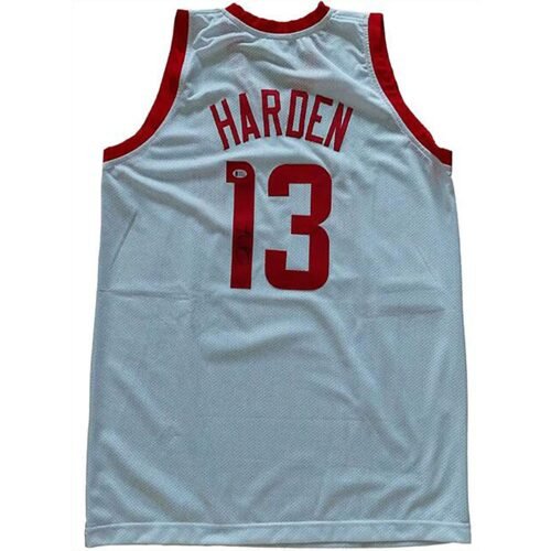 James Harden Signiertes Houston Rockets Trikot (Custom Jersey)