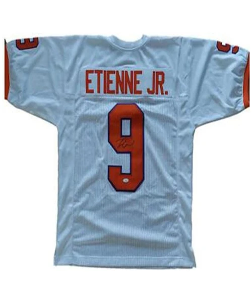 Travis Etienne Signiertes Clemson Tigers Jersey