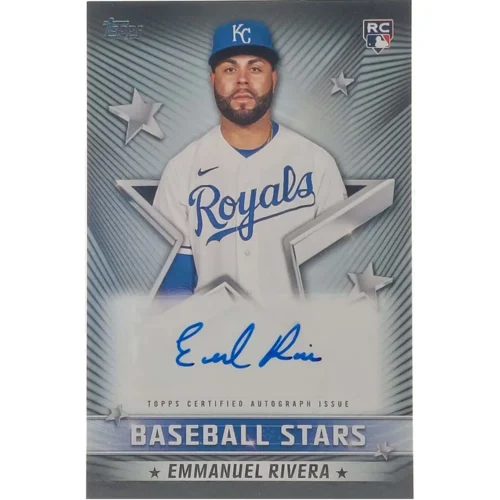 Emmanuel Rivera Signierte 2022 Topps Baseball Card