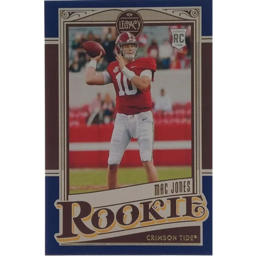 2021 Panini Mac Jones Legacy Rookie Card