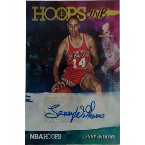Lenny Wilkens Signierter 2019-20 Panini Hoops Card