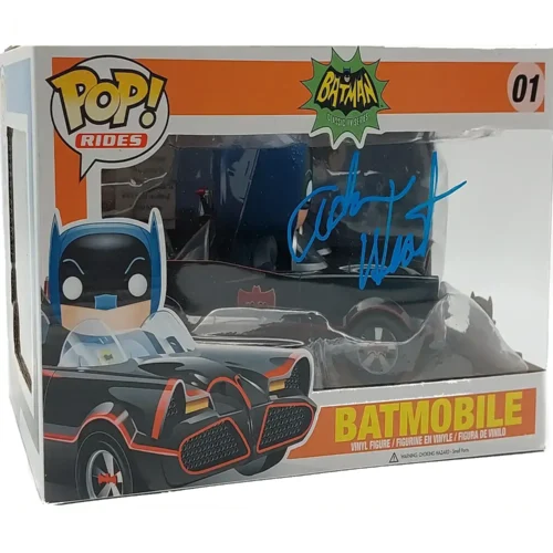 Adam West Signierter Batman Rides Funko