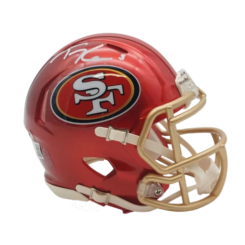 Tray Lance Signierter SF 49ers Mini Helm