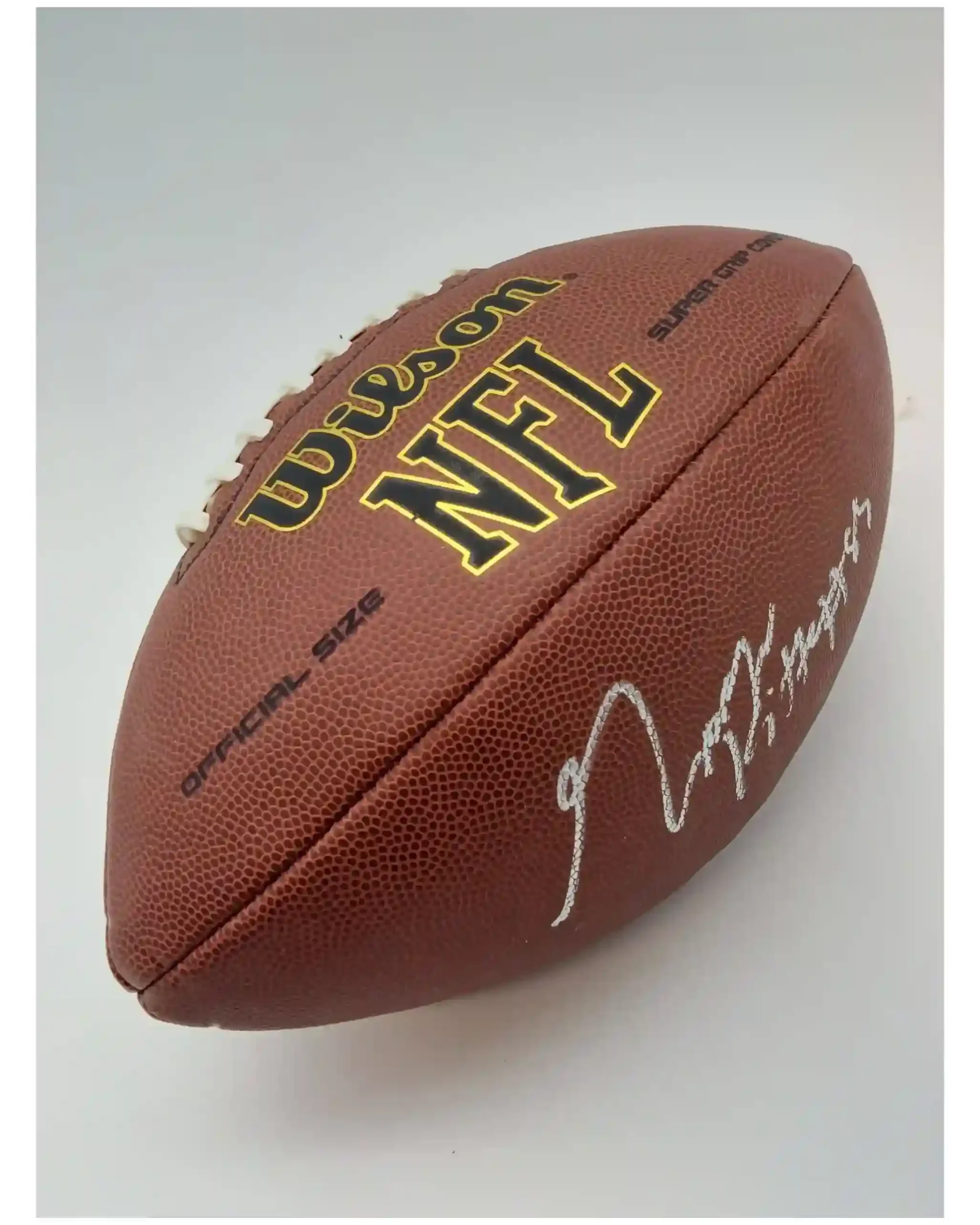 George Kittle Signierte Wilson Football