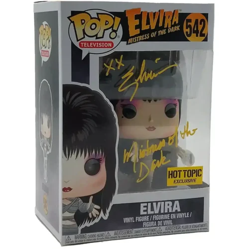 Cassandra Peterson Signierter Elvira Funko Pop
