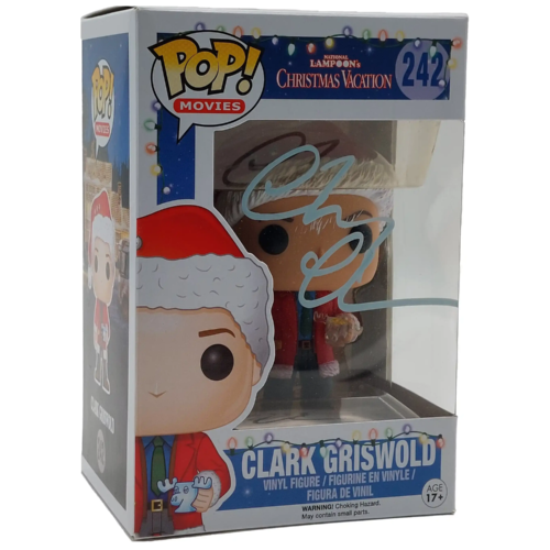 Chevy Chase Signierter Clark Griswold Funko