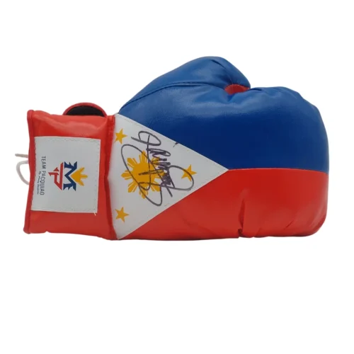 Manny Pacquiao Signierter Flag-Boxing Glove