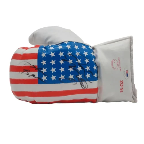 Mayweather Jr und Broner Signierter Glove
