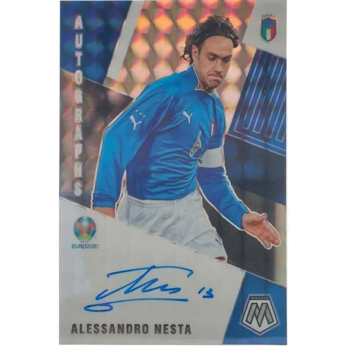 Alessandro Nesta Signierte 2020-21 Panini Prizm Card