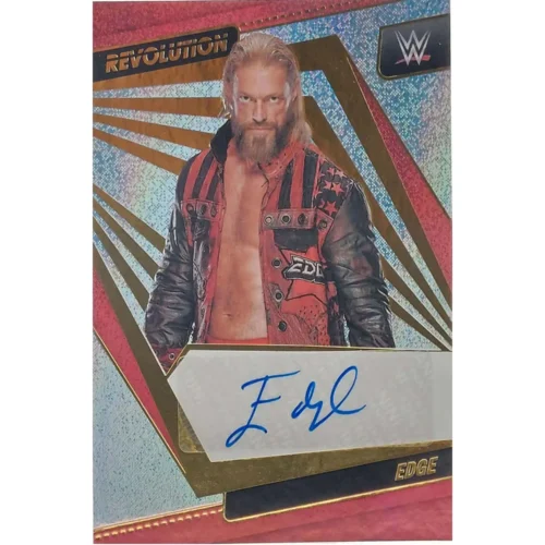 Edge Signierte 2022 Panini Revolution Card