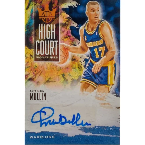 Chris Mullin Signierte 2019-20 Court King Card