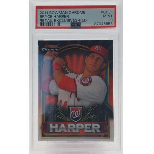 2011 Bowman Chrome Bryce Harper Card