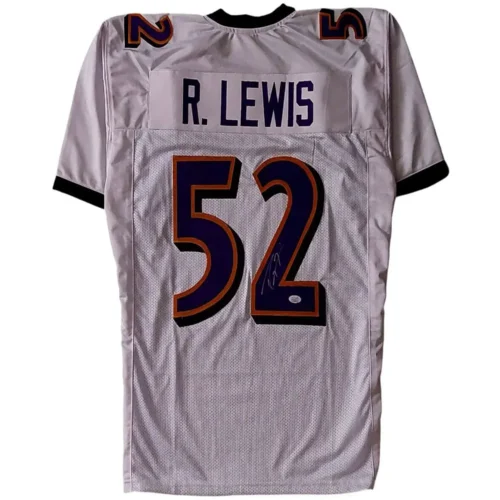Ray Lewis Signiertes Baltimore Ravens Trikot (Custom Jersey)