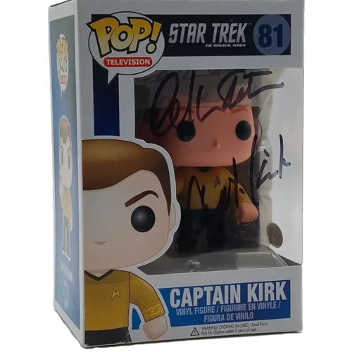 William Shatner Signierter Captain Kirk Funko