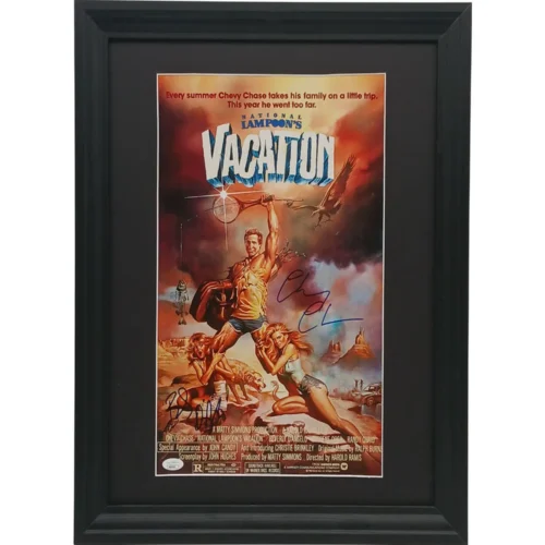 Chevy Chase und Beverly D'Angelo Signiertes Poster