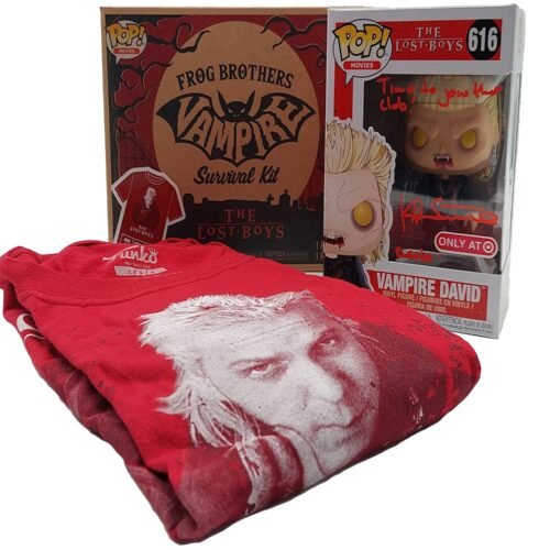Kiefer Sutherland Signierter Funko Pop Sammler-Set