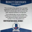 Beckett Certificate Logo